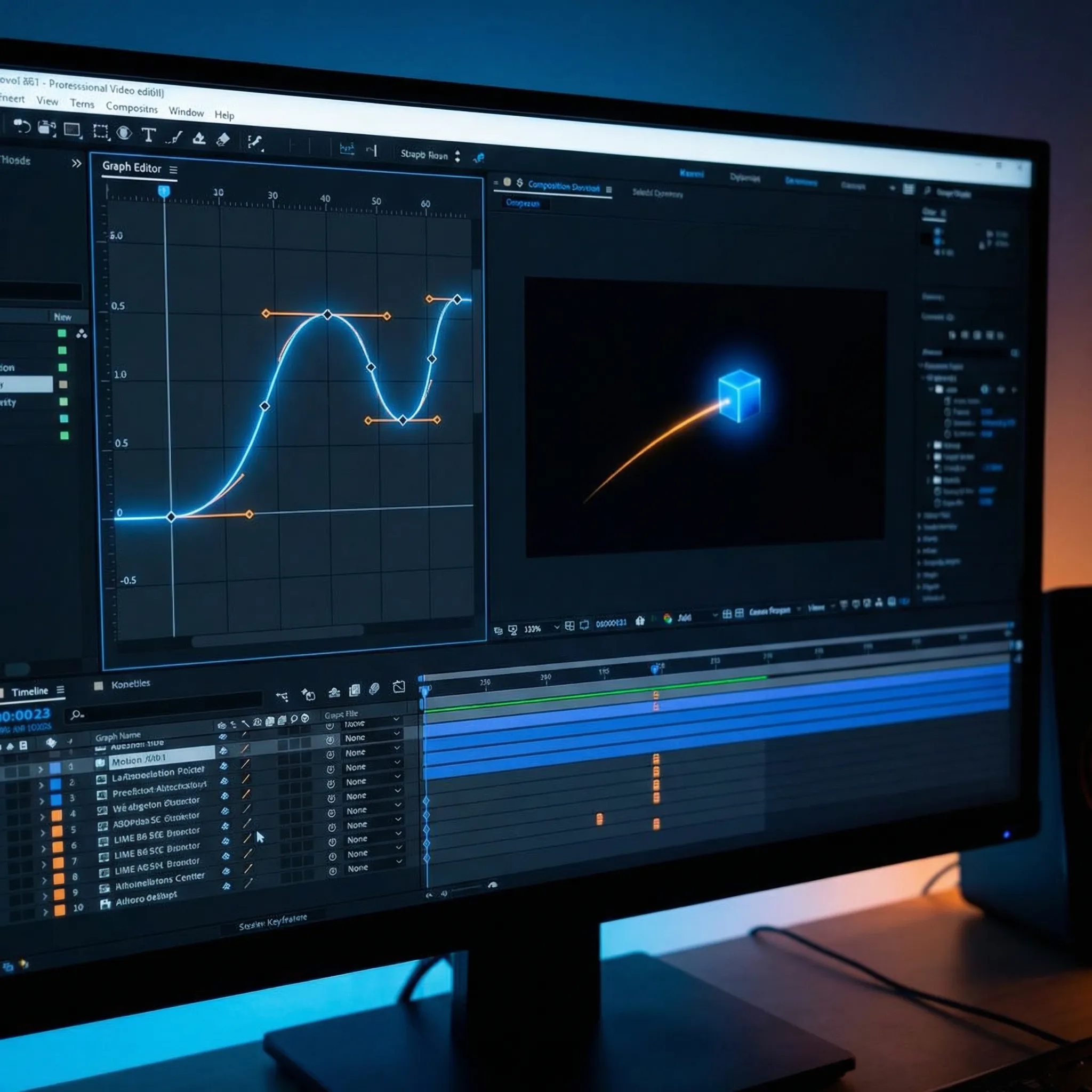 麻豆 关键帧动画教程 - Keyframe技巧